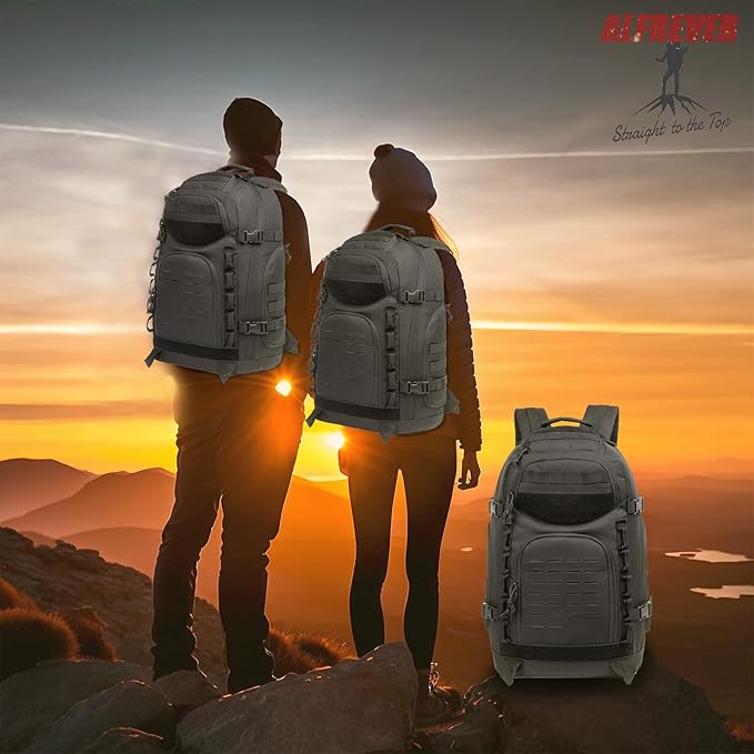 38L Military Tactical Backpack Men Assault Pack Bag|Army Backpacks|Large Camping Hiking Rucksack Daypack for Outdoor