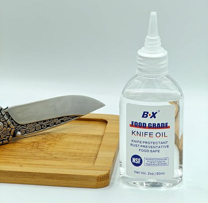 Camping Knife Oil for Honing, Maintaining, Clearning Camping Knives