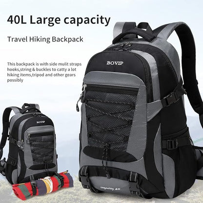 40L Hiking Backpack Waterproof Lightweight Daypack Travel Sports Camping Backpack for Men Women