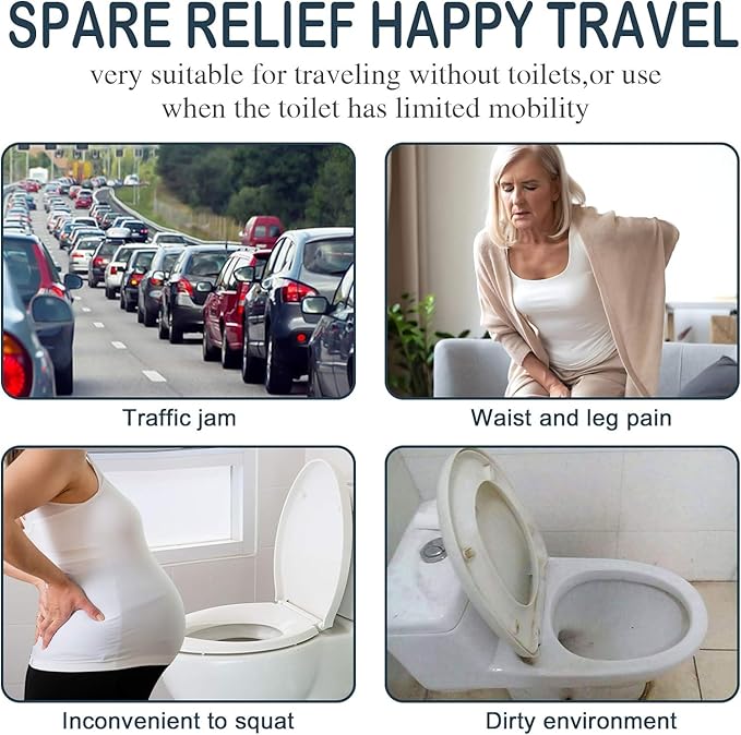 Female Urination Device, Reusable Female Urinal Silicone Women Pee Funnel Allows Women to Pee Standing Up, Portable Womens Urinal is The Perfect Companion for Camping,Outdoor,Travel