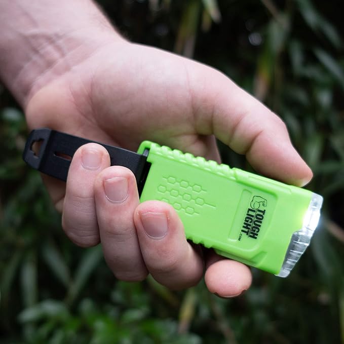 USB Rechargeable LED Emergency Flashlight for Home Power Failure, Waterproof, Small, High Powered for Camping, Hurricanes, Long Lasting with 2 Year Warranty. Has Red and Spot Light.