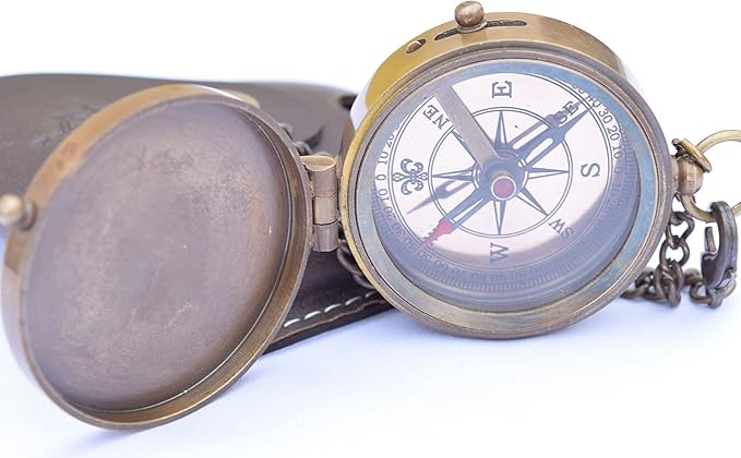 Engraved Compass for Confirmation Gifts, Baptism Gifts, Best Easter, Birthday Gifts, Graduation Gifts, Wedding Gifts, Religious Gifts for Men