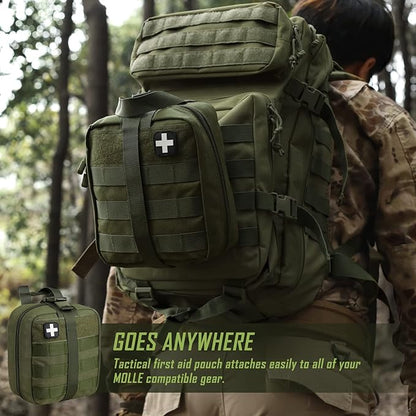 First Aid Bag Empty Medical Ifak Pouch Molle EMT Pouches Rip-Away Tactical Military Trauma Emergency Medic Bag