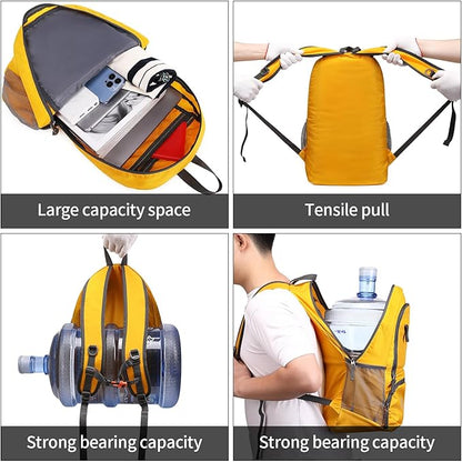 35L Lightweight Foldable Waterproof Packable Travel Small Hiking Backpack Daypack for men women