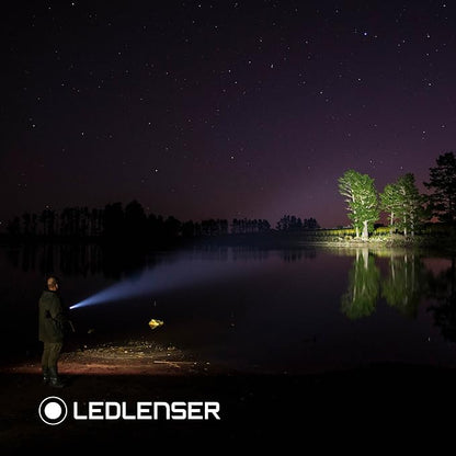 Ledlenser, MT10 Rechargeable Outdoor Flashlight, High Power LED, 1000 Lumens, Advanced Focus System for Home Use, Camping, Battery Charge Indicator