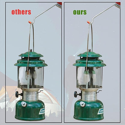 10pcs Propane Lantern Mantles String Tie Lantern Mantles for Outdoor Camping Lantern Natural Fueled Lanterns