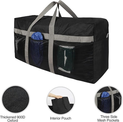 REDCAMP Foldable Travel Bag, Large Sports Bag, 75L/96L/100L, Lightweight Waterproof Tote Bag