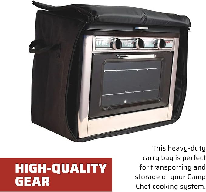 Camp Chef Camp Oven Carry Bag - Weather-Resistant Carry Bag for Outdoor Camp Oven - Outdoor Cooking Equipment & Camping Gear