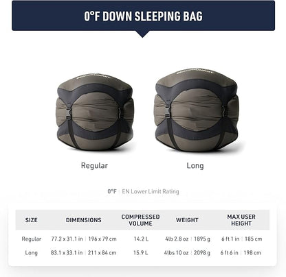 Sea to Summit Trek Down Sleeping Bag