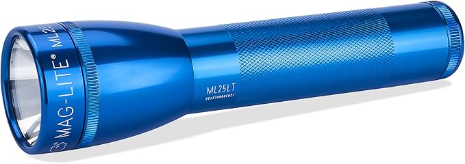 Maglite ML25LT LED 2-Cell C Flashlight, Blue