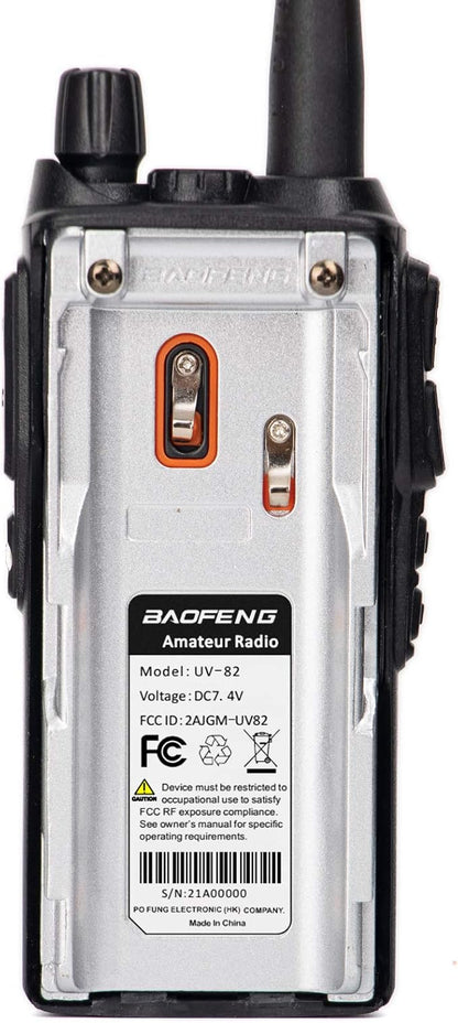 BaoFeng Radio BaoFeng UV-82 High Power Ham Radio Handheld Dual Band Portable Two Way Radio Walkie Talkies with Dual PTT Earpiece