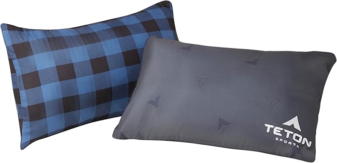 TETON Sports Camp Pillow; Great for Travel, Camping and Backpacking; Washable