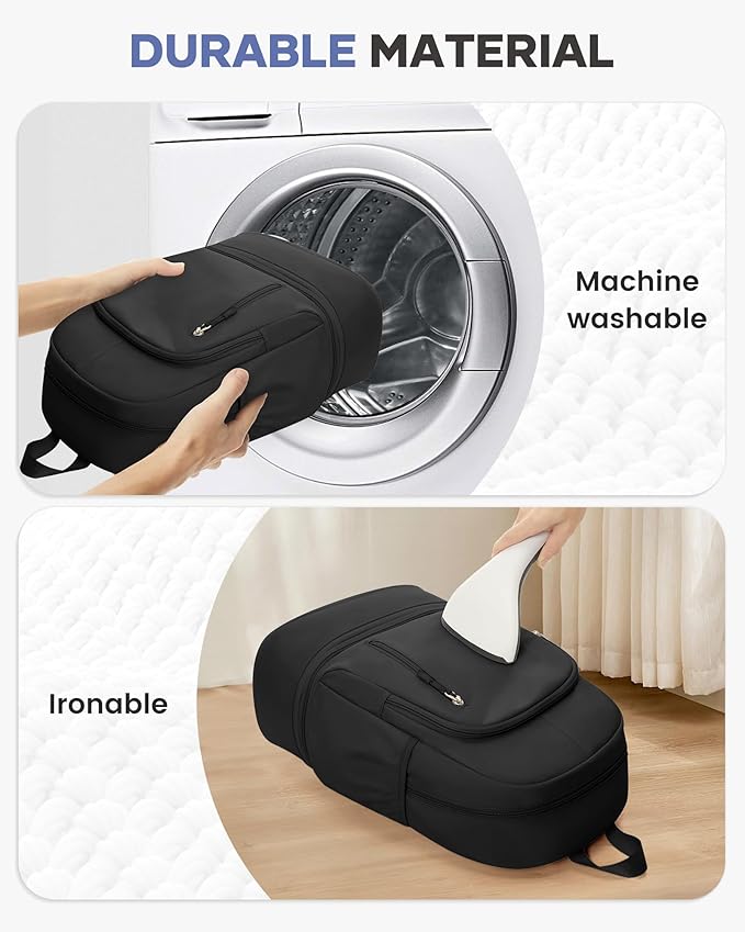 Gym Backpack for Women Men, Lightweight Gym Bag with Shoe Compartment, Waterproof Sports Backpack with Wet Pocket, Black