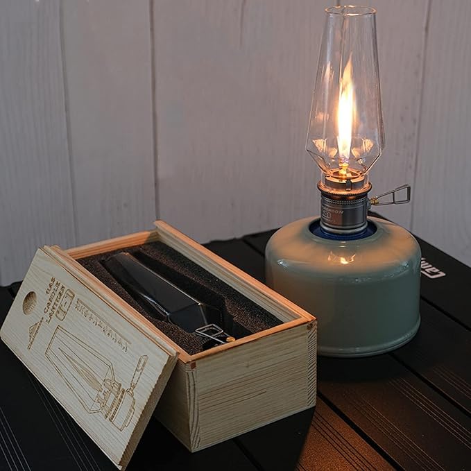 Outdoor Camping Atmosphere Lamp Retro Style Outdoor Lighting Candle Lamp Warehouse Gas Lamp T-1