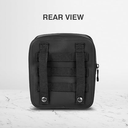 Large Waterproof Submersible Tactical MOLLE Pouch for Hiking, Boating, Tools and Gear. Durable Thermoplastic Design is Compatible with Backpacks, Tactical Belts, Waist Bags and More