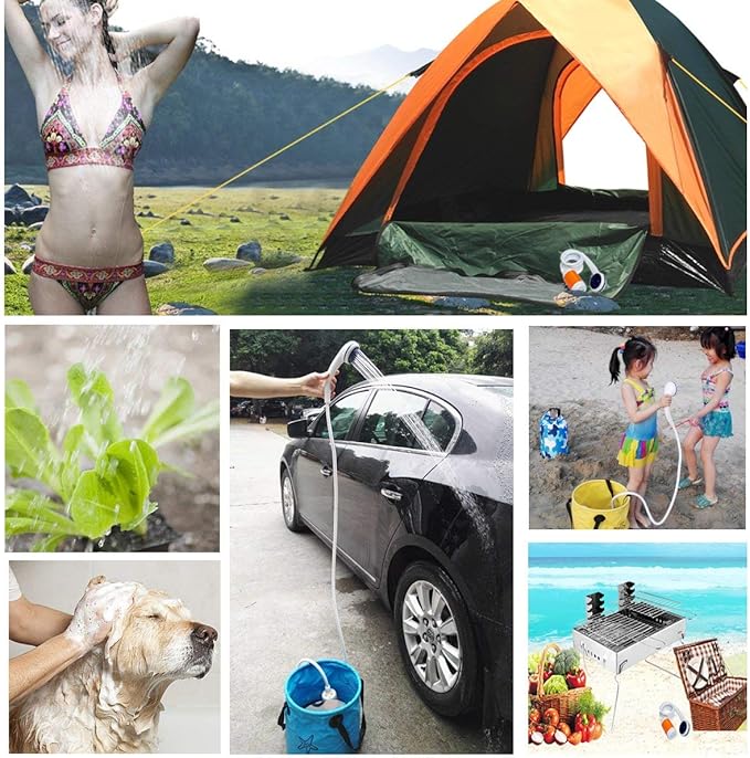 Iron Hammer Portable Shower Camp Shower Rechargeable Shower Camping Shower pet Shower