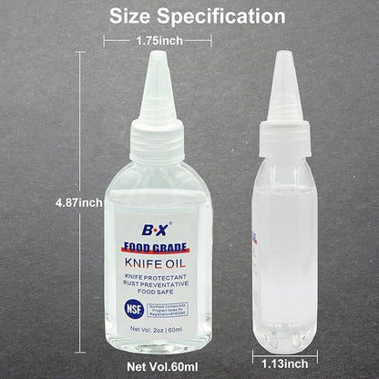 Camping Knife Oil for Honing, Maintaining, Clearning Camping Knives