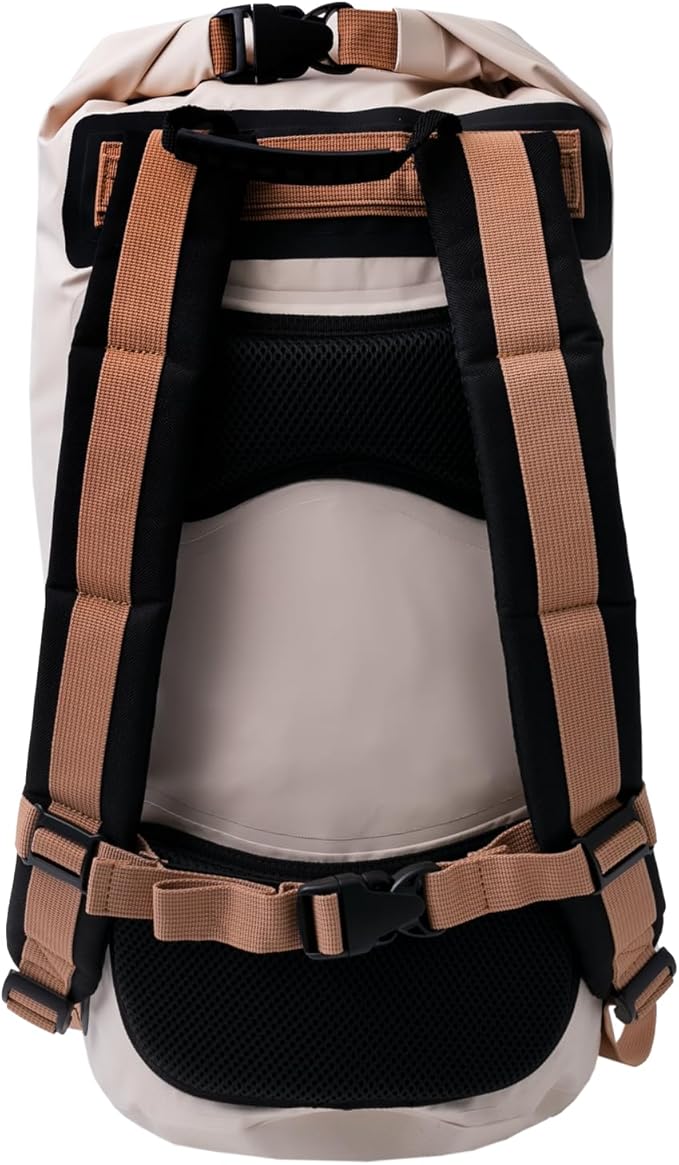 geckobrands Hydroner 20L Waterproof Dry Bag Backpack – Lightweight Roll-Top Bag with Clear Phone Pouch for Outdoor Activities