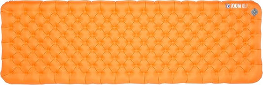 Big Agnes Zoom UL Insulated Sleeping Pad, Regular, Amber Glow, (20X72) - Ultralight, Compact, 3-Season Sleeping Pad for Backpacking