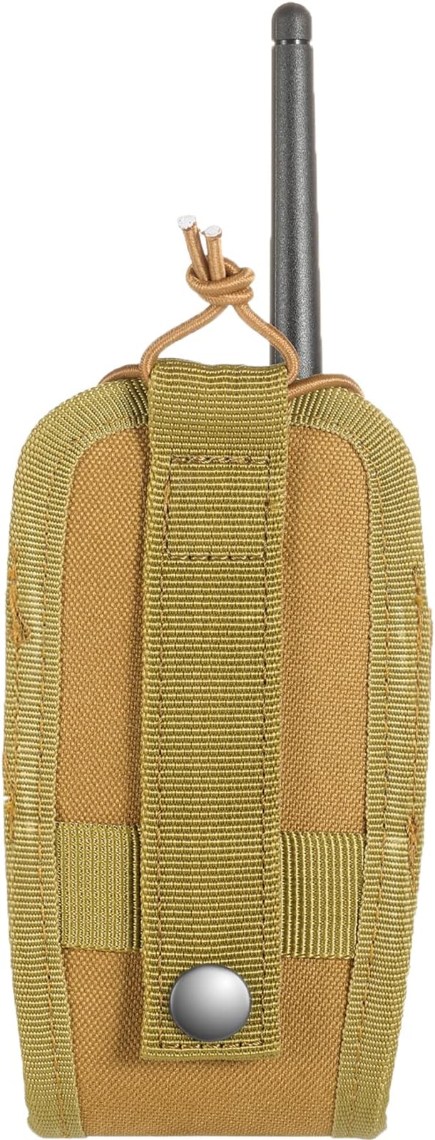 FRTKK Tactical Radio Holder Radio Holster Molle Radio Pouch Universal Radio Case Military Heavy Duty Radio Bag for Police Firefighter Two Ways Walkie Talkies Vest