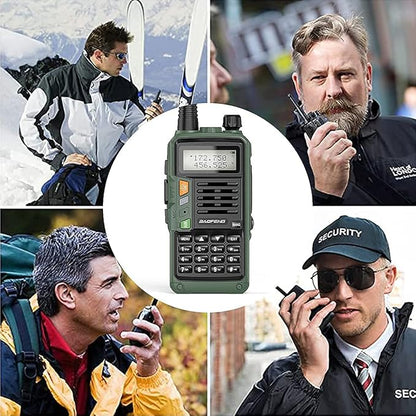Baofeng Ham Radio UV-5R 8W Upgrade Long Range Handheld UV-S9 Plus Dual Band Two Way Radio Portable Walkie Talkies with USB Charger Cable