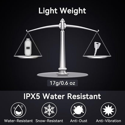 Nurse Light LED Clip On Flashlight Running Light Rechargeable Safety Lights for Walking at Night Outdoor Nursing Night Shift Light Bright Lightweight Portable Gift White