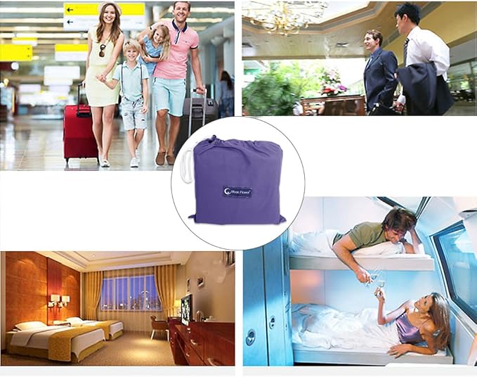 Sleeping Bag Liner Camping Travel Sheet Lightweight Hotel Sheet Compact Sleep Bag Camping Youth Hostels