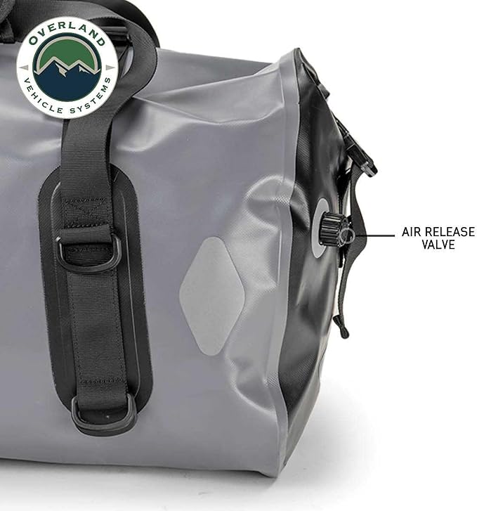 Overland Vehicle Systems Portable Dry Storage Bags (42 Quart Capacity) - Premium 1000D Construction - IPX6 Rated Waterproof Dry Bag - Heavy Duty Buckles with Robust Nylon Straps