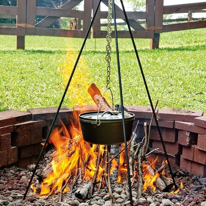 Lodge Tall Boy Tripod, Black, 60 Inch
