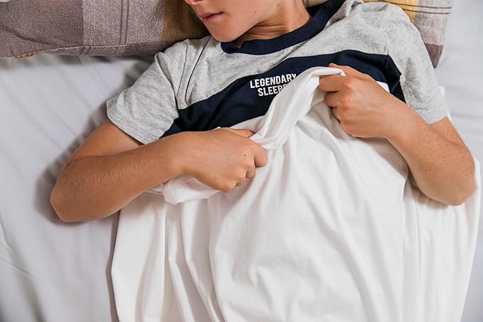 Waterproof Sleeping Bag Liner for Kids and Adolescents. A Perfect Solution for Incontinence, bedwetting on camps, sleepovers, overnight Stays to protect bedding. Lightweight, Cool and Discreet.