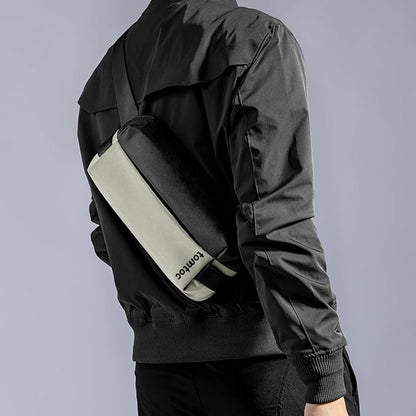 tomtoc Compact EDC Sling Bag, Chest Shoulder Crossbody Sling Daypack for Men Women, Water-resistant Lightweight Everyday Carry Casual Pack for Nintendo Switch 2, Tactical, Travel, Work, Gym, Sport