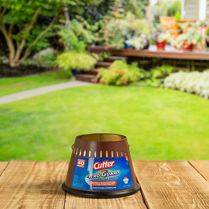 Cutter Citronella Candle, 1 pack, Copper