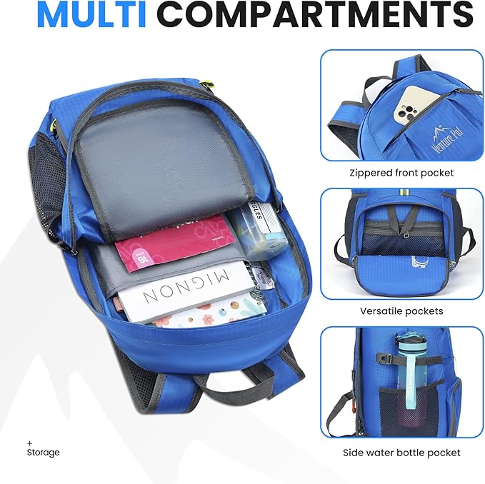 Venture Pal 35L Ultralight Lightweight Packable Foldable Travel Camping Hiking Outdoor Sports Backpack Daypack