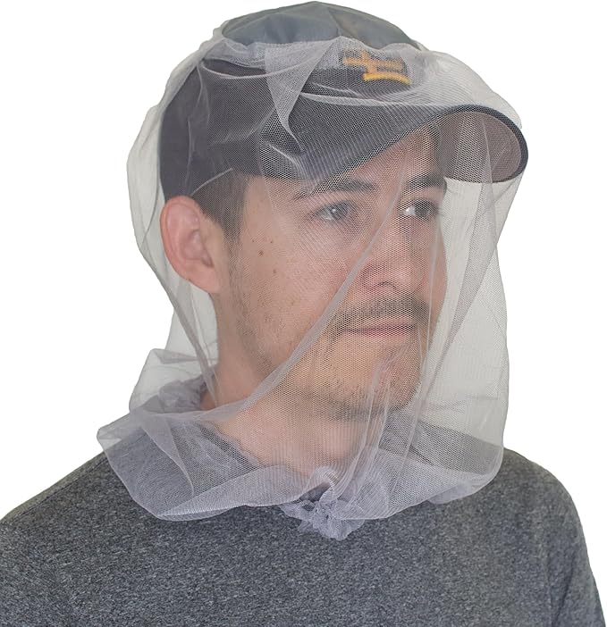 Mosquito Head Net for Hiking, Backpacking, Camping