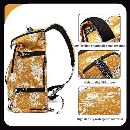 gym duffel bag backpack wrestling bag with shoe compartment 4 kinds of back method waterproof sports walking laptop