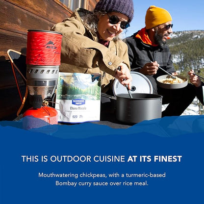 Backpacker's Pantry Chana Masala - Freeze Dried Backpacking & Camping Food - Emergency Food - 21 Grams of Protein, Vegan, Gluten-Free - 1 Count