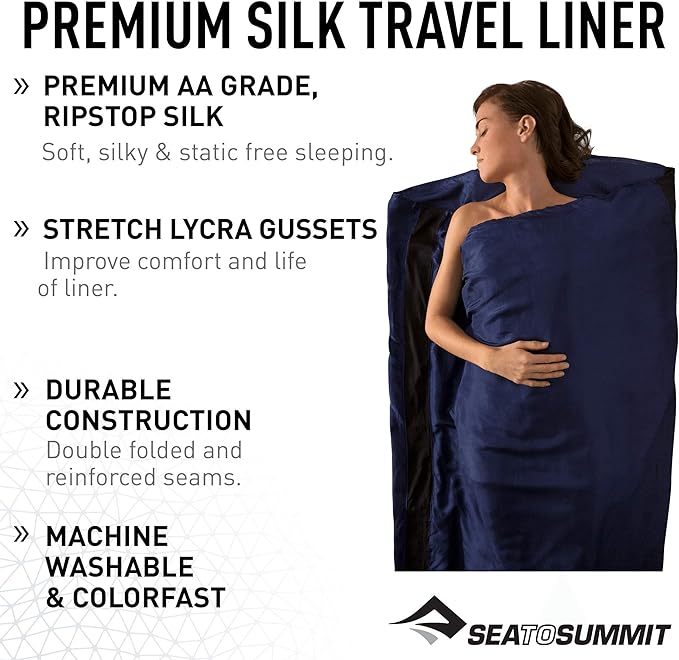 Sea to Summit Premium Silk Sleeping Bag Liner