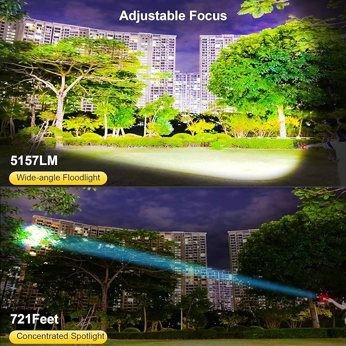 Flashlights High Lumens + Black Light Flashlight Mini 365nm UV Flashlight, Linterna LED De Alta Potencia 500000 Lumens Super Bright Flashlight Temu Police Flashlight for Home Camping