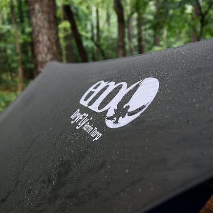 ENO, DryFly Rain Tarp - Heavy-Duty Waterproof Tarp - for Camping, Hiking, Backpacking, Travel, a Festival, or The Beach