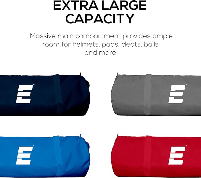 Epoch Sideline Team Bag - Extra Large Duffle Bag with Multiple Compartments - Waterproof Athletic Bag (37” X 13” X 2”)