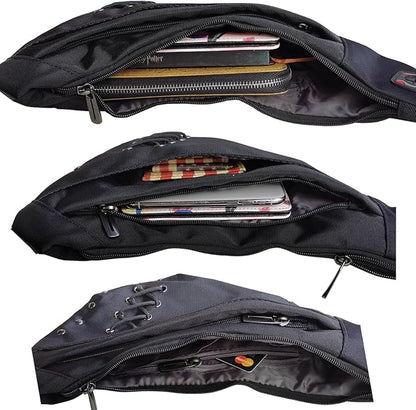 Nylon Sling Chest Bag Daypack Bicycle Travel Gym Backpack