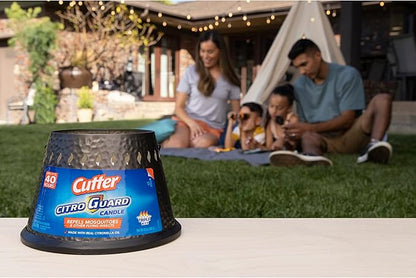 Cutter Citronella Candle, 1 pack, Copper