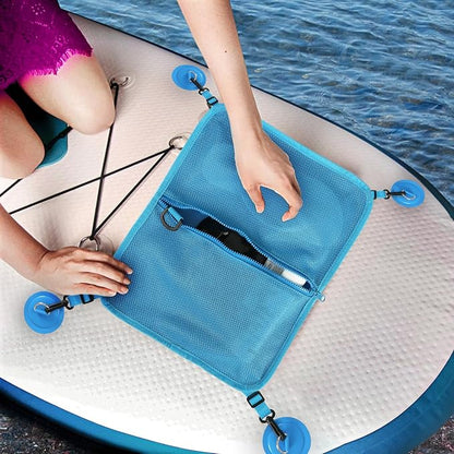 Paddle Board Deck Bag, Sup Accessories Mesh Storage Deck Bag
