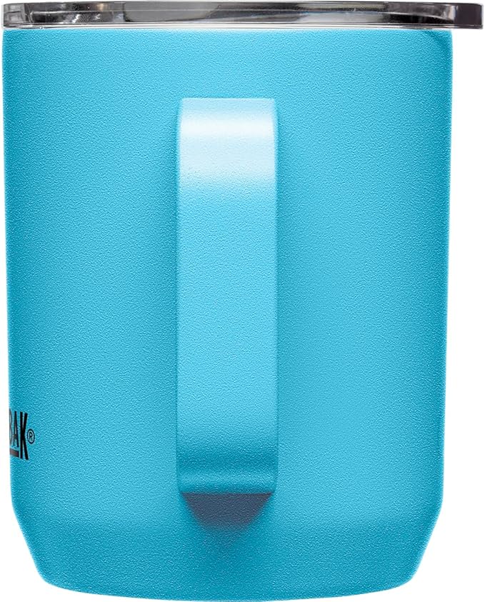 CamelBak Horizon 12oz Camp Mug - Insulated Stainless Steel - Tri-Mode Lid - Nordic Blue