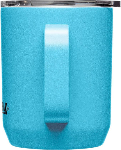 CamelBak Horizon 12oz Camp Mug - Insulated Stainless Steel - Tri-Mode Lid - Nordic Blue
