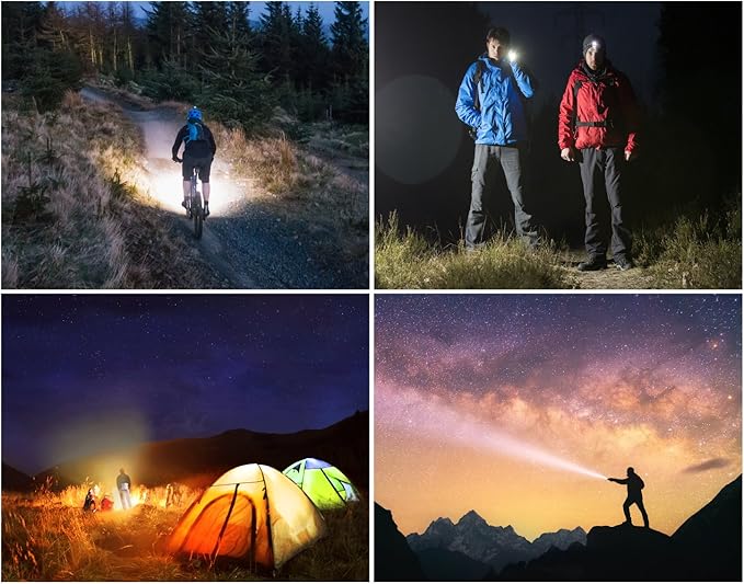 Anker [Rechargeable Bolder LC40 Flashlight, LED Torch, Super Bright 400 Lumens CREE LED, IP65 Water Resistant, 5 Modes High/Medium/Low/Strobe/SOS, Indoor/Outdoor (Camping/Hiking/Emergency Use)