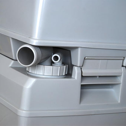 Dock Edge + Visa Marine Potty 18 Litre Toilet Grey (DEF319)