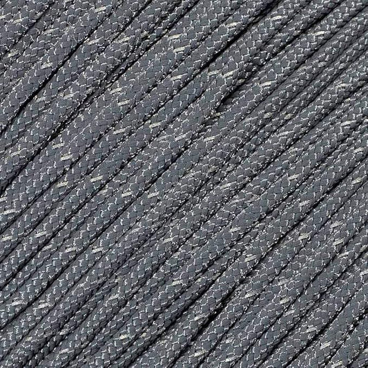 West Coast Paracord – 95 Tensile Strength - 1 Strand Reflective Paracord (25 Feet, Gray)