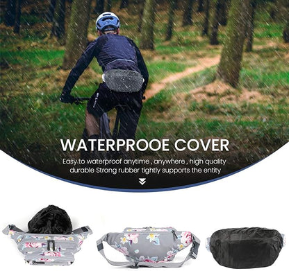 CXWMZY Fanny Packs For Women & Men Waist Pack Hip Bum Bag with Multi-Pockets Large Capacity Waterproof , for Disney Traveling Casual Cycling Running Hiking