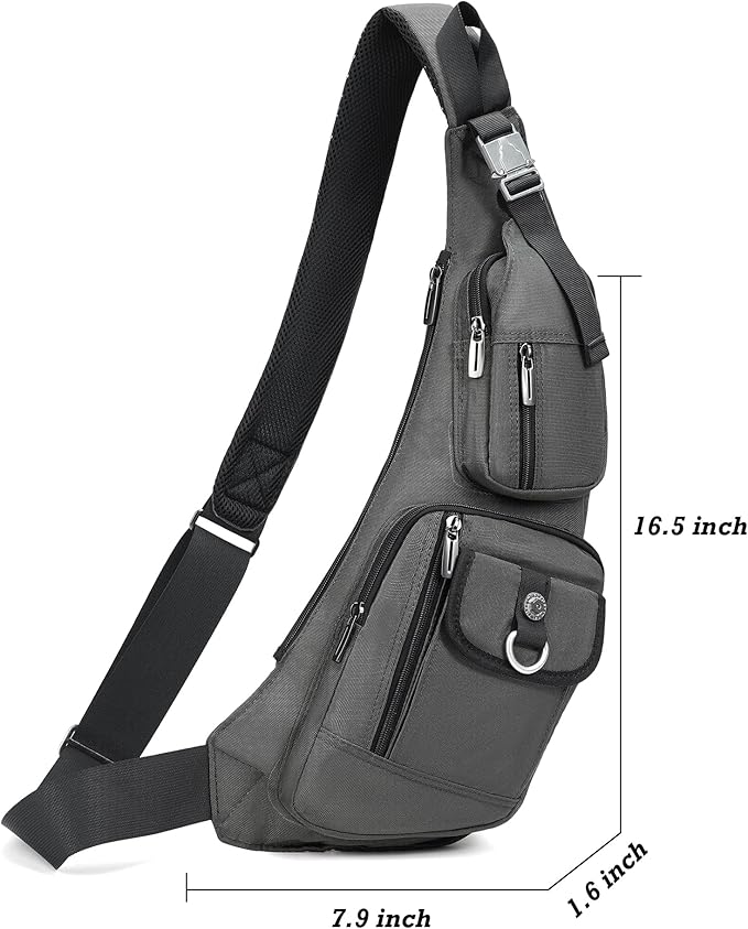 NICGID Sling Bag Chest Shoulder Backpack Crossbody Bags Casual Daypack for Men Women
